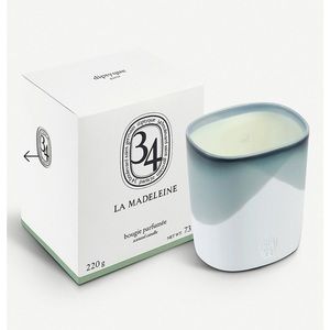 Diptyque 220g la madeleine candle in porcelein jar